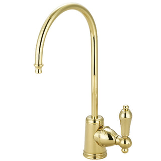 Restoration Water Filtration Faucet in Polished Brass