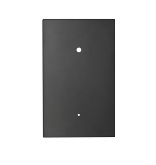 Yates 26" High 3-Light Outdoor Wall Sconce - Painted Black