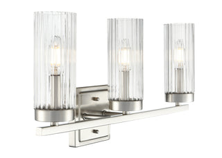 Iversen 21" Wide 3-Light Vanity - Brushed Nickel