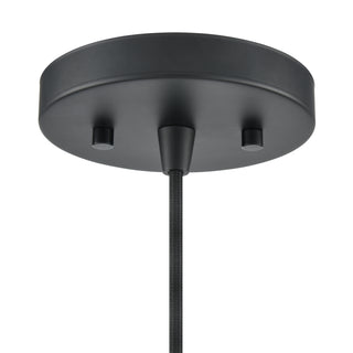 Khrisa 10" Wide 1-Light Pendant - Matte Black