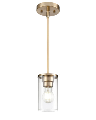 Verlana 5" Wide 1-Light Pendant - Modern Gold