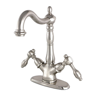 Tudor Vessel Faucet in Brushed Nickel