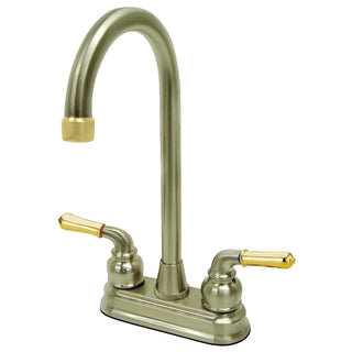 Magellan Bar Prep Faucet in Brushed Nickel/Polished Brass