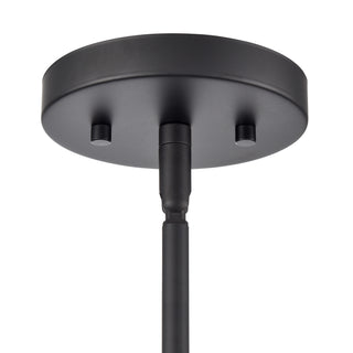 Laphia 21" Wide 3-Light Chandelier - Matte Black