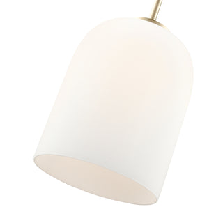Laphia 8" Wide 1-Light Pendant - Modern Gold