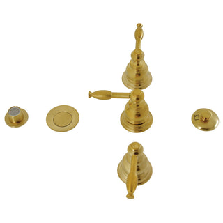 Knight Bidet Faucet in Brushed Brass