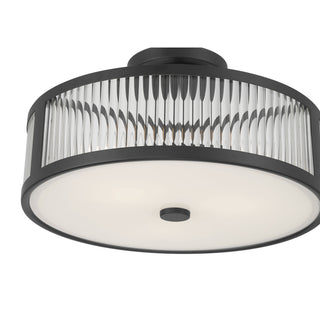 Ardezia 15.75" Wide 3-Light Semi-Flush Mount
