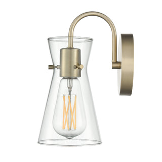 Camellia 4.75" Wide 1-Light Vanity - Modern Gold