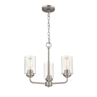 Moven 18" Wide 3-Light Chandelier