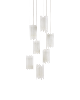 Escenia 7-Light Round Multi-Drop Pendant