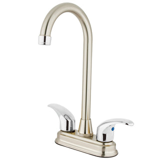 Legacy Bar Prep Faucet in Brushed Nickel/Polished Chrome