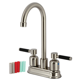 Kaiser Bar Prep Faucet in Brushed Nickel