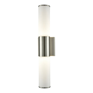 Maxfield 4'' High 2-Light Sconce - Satin Nickel