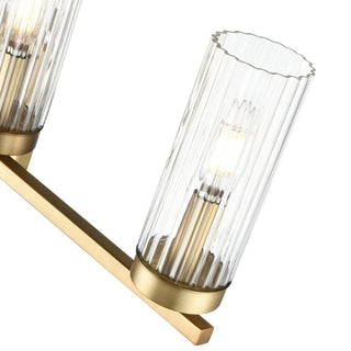 Iversen 29.75" Wide 4-Light Vanity - Vintage Brass