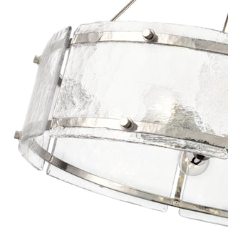 Bennetti 24.75" Wide 5-Light Chandelier - Polished Nickel