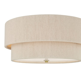 Helbert 18" Wide 4-Light Flush Mount