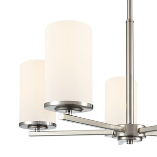Verlana 24" 5-Light Chandelier - Brushed Nickel