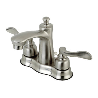 NuWave French 4 Inch Centerset Bathroom Faucet in Brushed Nickel