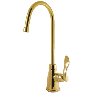 NuWave French Water Filtration Faucet in Polished Brass