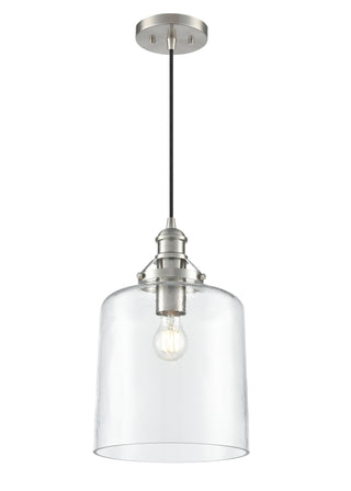Khrisa 10" Wide 1-Light Pendant - Brushed Nickel