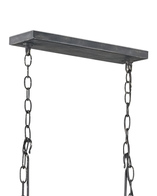 Culpepper Black Rectangular Chandelier