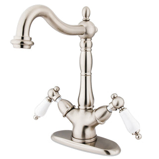 Heritage Vessel Faucet in Brushed Nickel