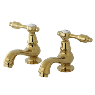 Tudor Basin Tap Faucet in Polished Brass