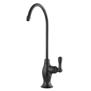 Restoration Water Filtration Faucet in Matte Black