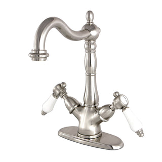 Bel-Air Vessel Faucet in Brushed Nickel