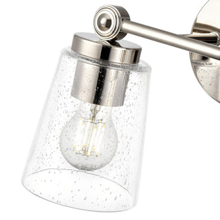 Lauryn 13.5" Wide 2-Light Vanity - Polished Nickel