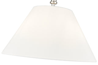 Adorra 16" Wide 3-Light Semi Flush - Polished Nickel
