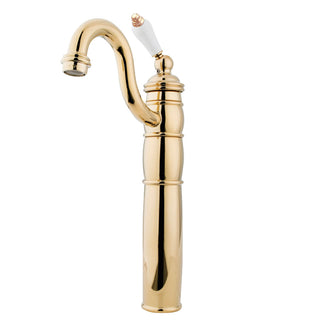 Heritage Vessel Faucet in Polished Brass