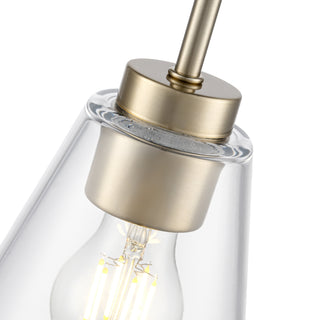 Strayhan 5.75" 1-Light Mini Pendant - Modern Gold