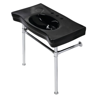 Imperial 35.81 Inch Console Sink in Polished Chrome