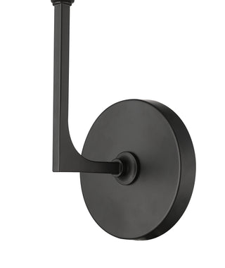 Azara 12" High 1-Light Wall Sconce - Matte Black