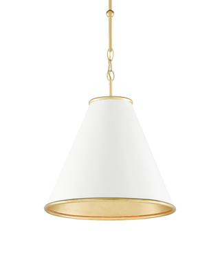 Pierrepont Small White Pendant