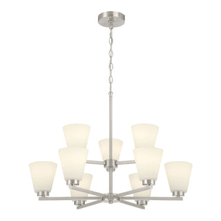 Strayhan 28.5" Wide 9-Light Chandelier