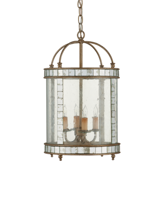 Corsica Small Silver Lantern