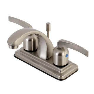 Centurion 4 Inch Centerset Bathroom Faucet in Brushed Nickel