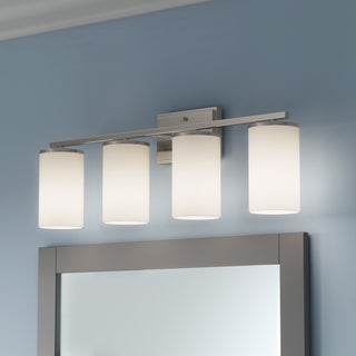Verlana 27.75" 4-Light Vanity - Brushed Nickel