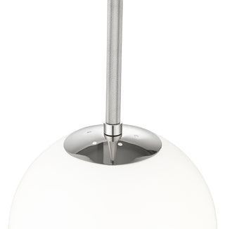 Kairo 12" Wide 1-Light Pendant - Polished Nickel
