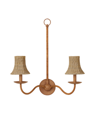 Bell Natural Chandelier Shade