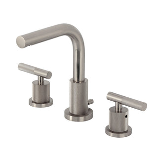 Convergent Widespread Bathroom Faucet in Brushed Nickel