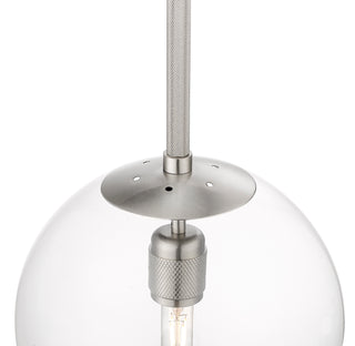 Kairo 12" Wide 1-Light Pendant - Brushed Nickel