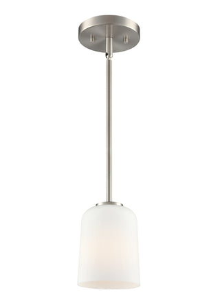 Laphia 5" Wide 1-Light Pendant - Brushed Nickel