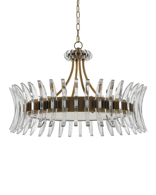 Coquette Brass Chandelier