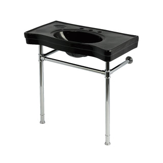 Imperial 35.81 Inch Console Sink in Polished Chrome