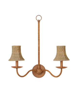 Bell Natural Chandelier Shade