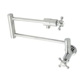 Metropolitan Pot Filler Faucet in Polished Chrome