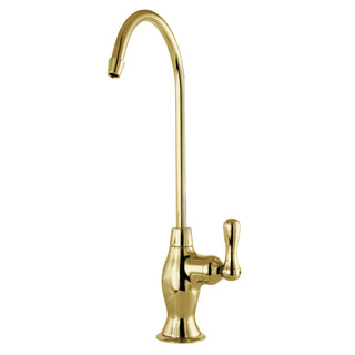 Restoration Water Filtration Faucet in Polished Brass